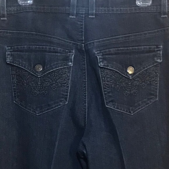 Gloria Vanderbilt Jeans "Amanda" Back Flap Pocket Size 10 - Picture 13 of 13